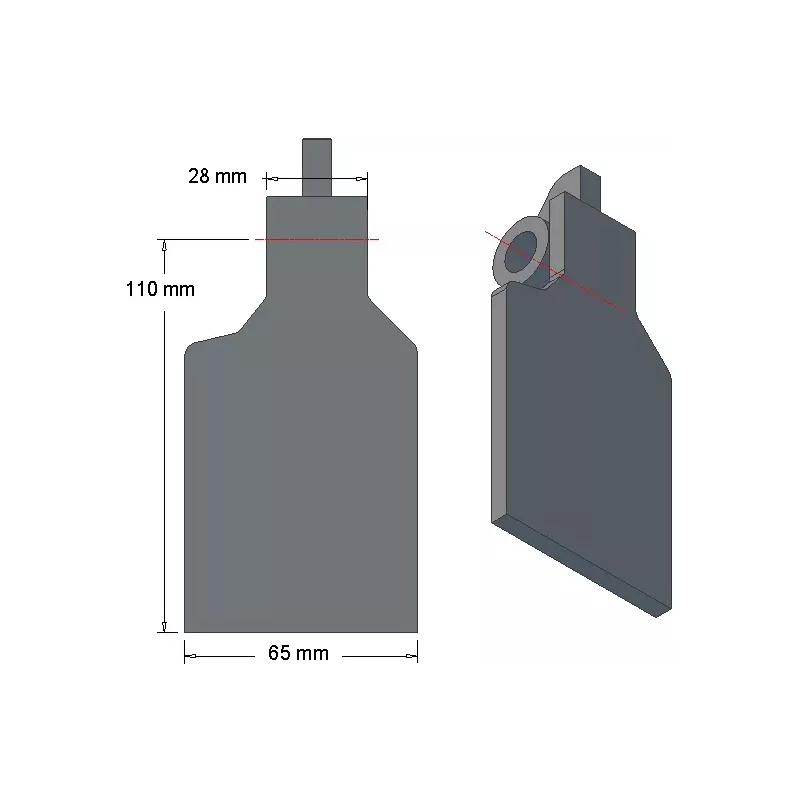 Sportello del vomere 6-65-110L